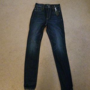 Express super highrise legging Jean's size 2r